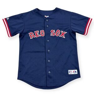 Vintage Majestic Jersey Womens S Jason Varitek #33 Boston Red Sox MLB Baseball